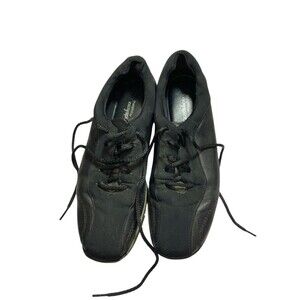 True Spirit By Easy Spirit Orquidia Black Lace Up Comfort Shoes Size 7N